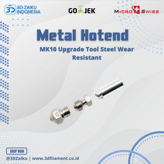 Micro Swiss MK10 All Metal Hotend Upgrade Tool Steel Wear Resistant